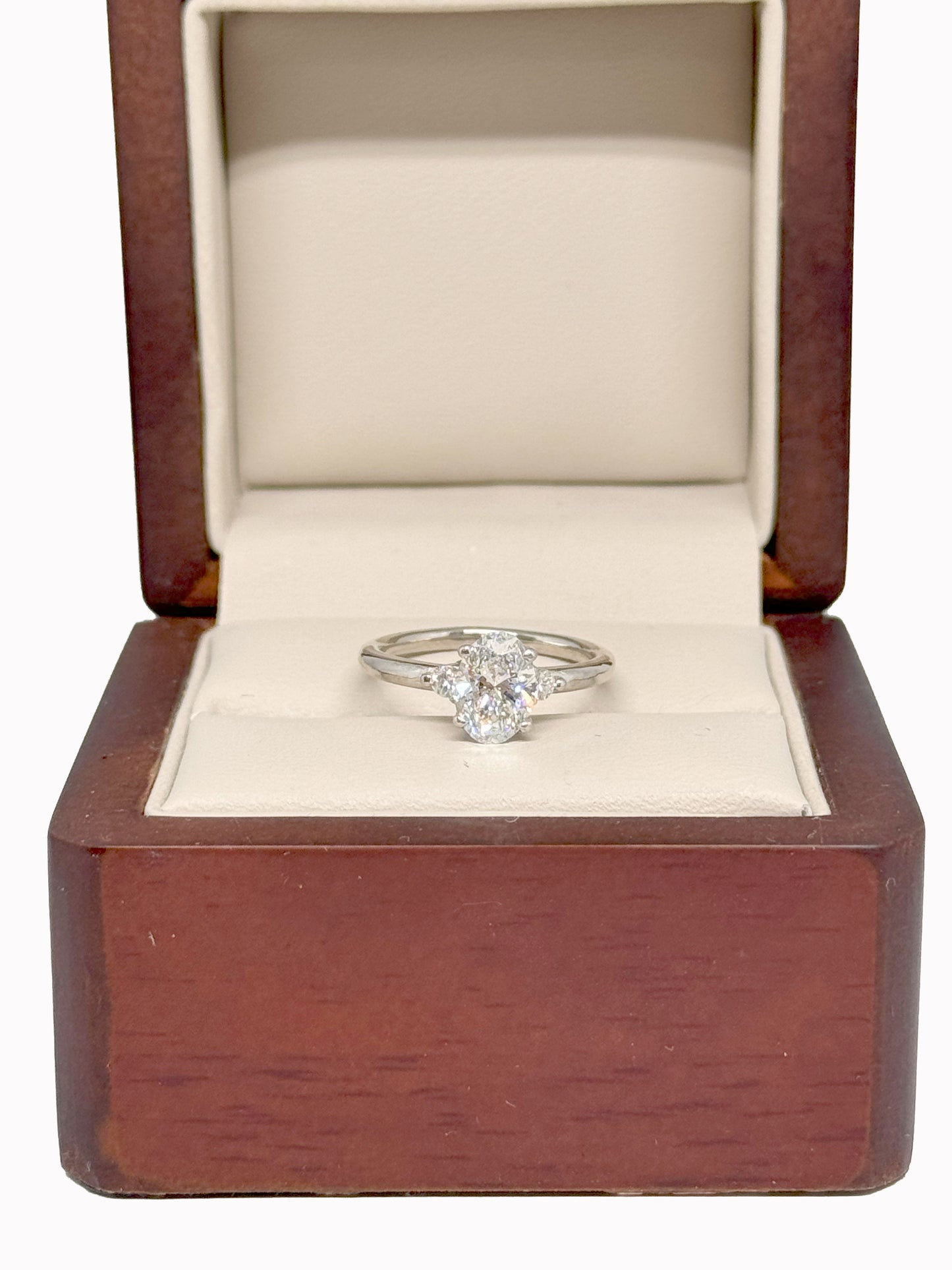Anillo de Diamante de Laboratorio OVAL 1.09 cts DJL008