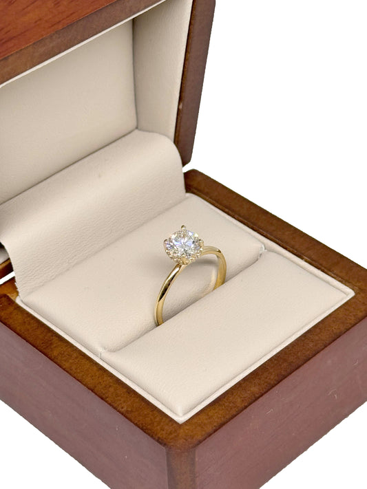 Anillo de Diamante de Laboratorio 0.94 cts Rd DJL004
