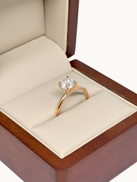 Anillo de Diamante de Laboratorio 1.26 cts Rd DJL009