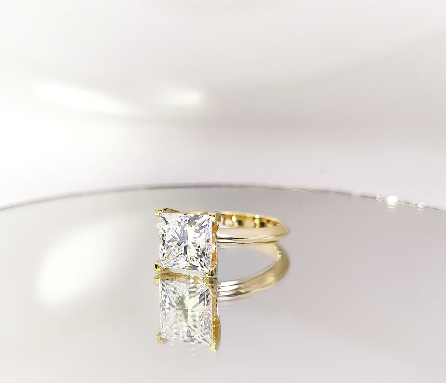 Anillo de Diamante de Laboratorio 2.22 cts Princess DJL010