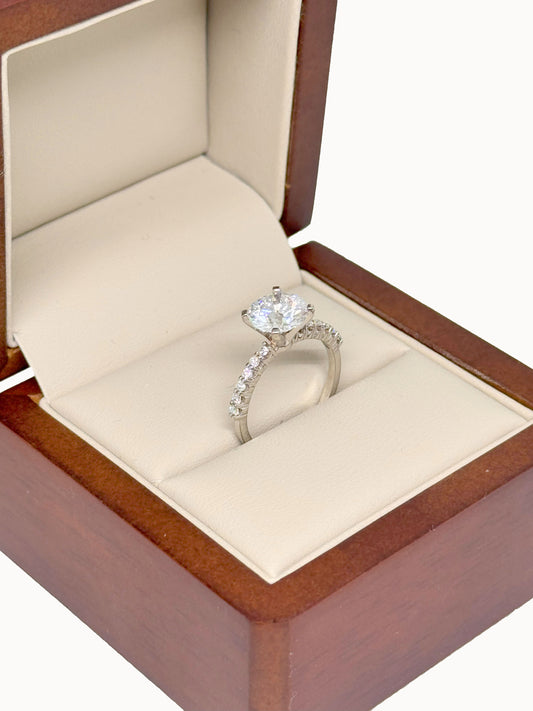 Anillo de Diamante de Laboratorio 1.59 cts Rd DJL011